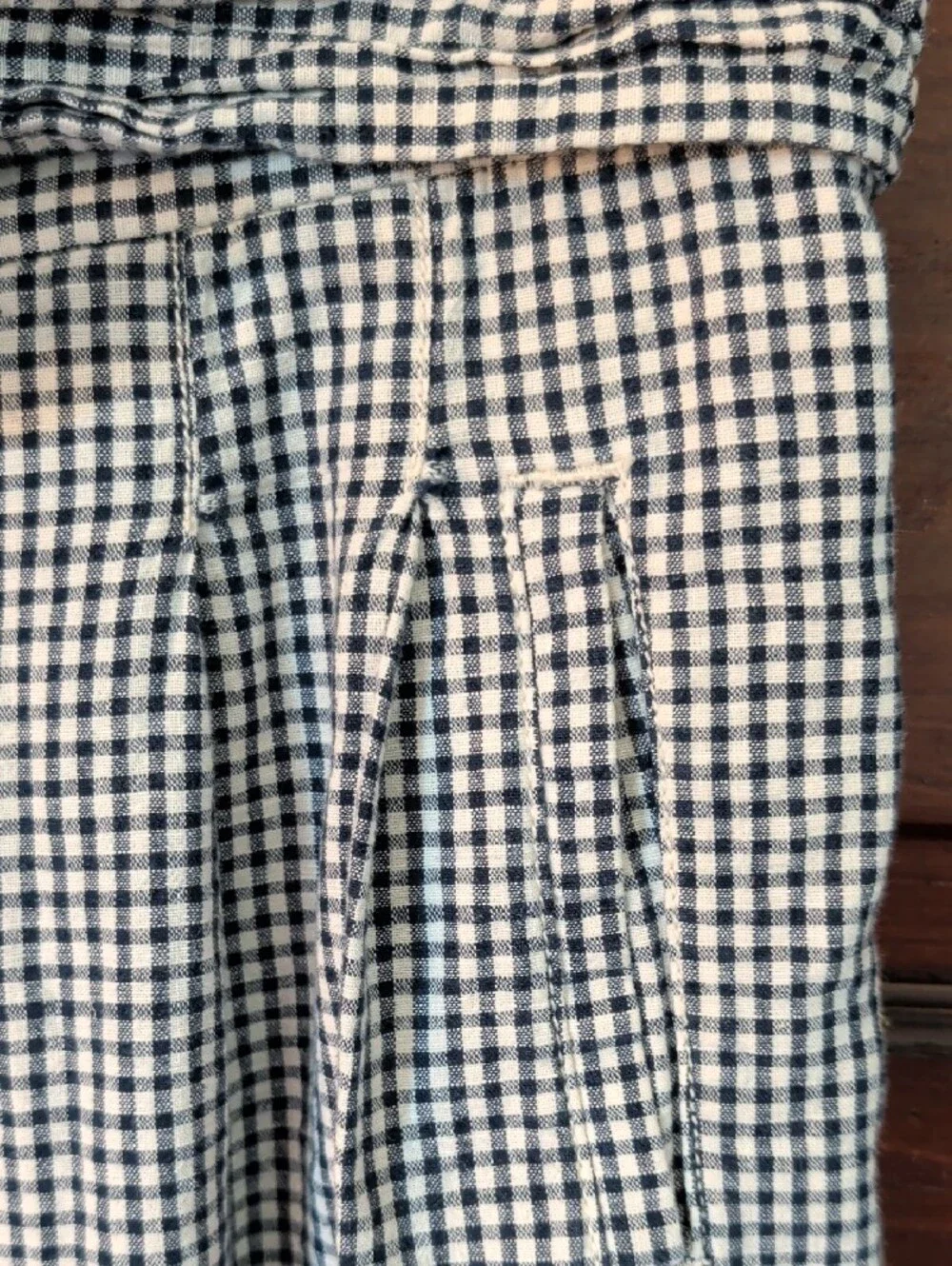 Anthropologie classic gingham